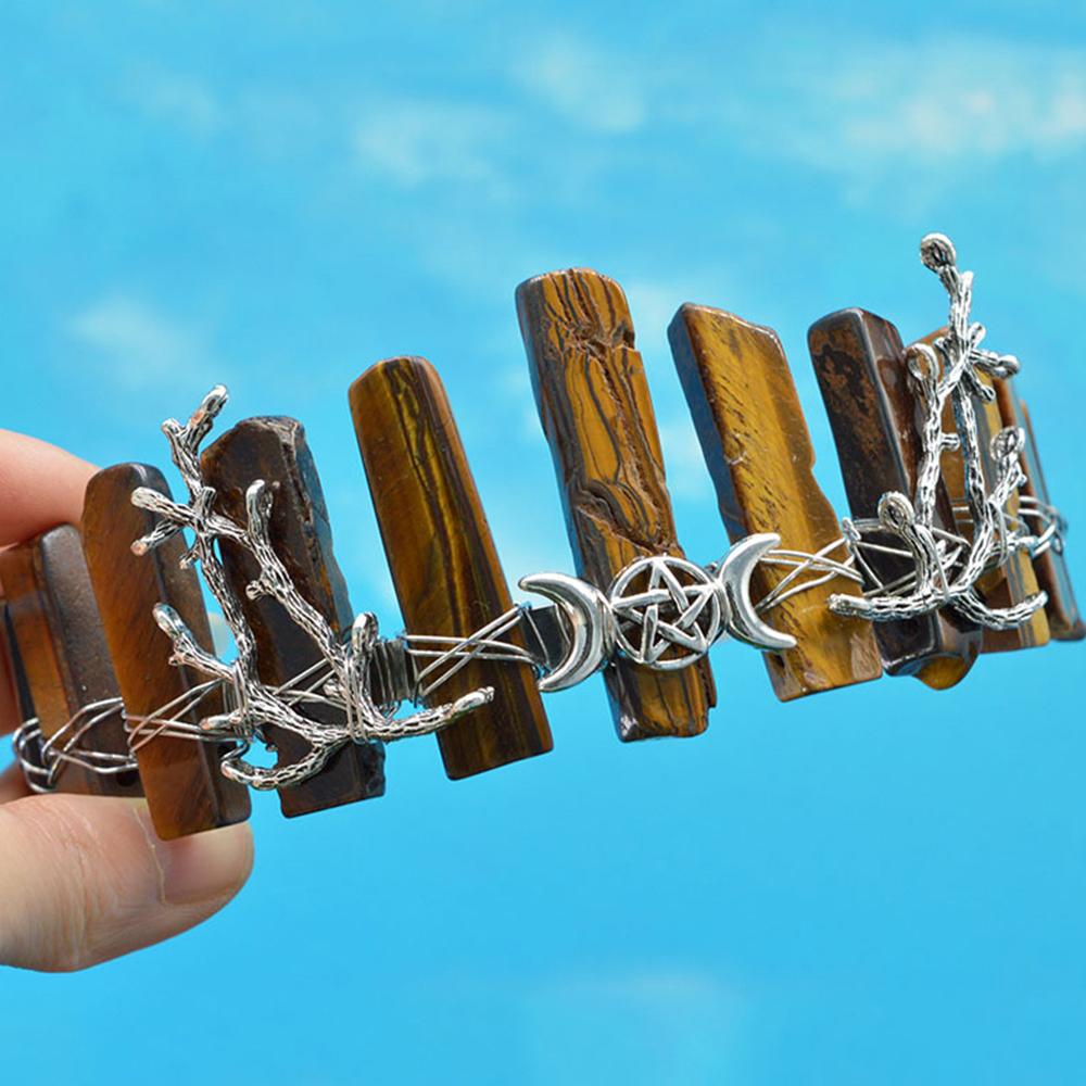 High Quality Witch Crown Silver Color Moon Star Hair Accessories Handmade Headband Crystal Quartz Tiara Jewelry Gifts