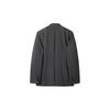 Customellow Gray Slim Fit Setup Jacket Cwjam25402gyd
