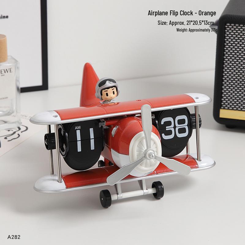 Mechanical Desk Clock: Automatic Page-Turner for Home Decoration