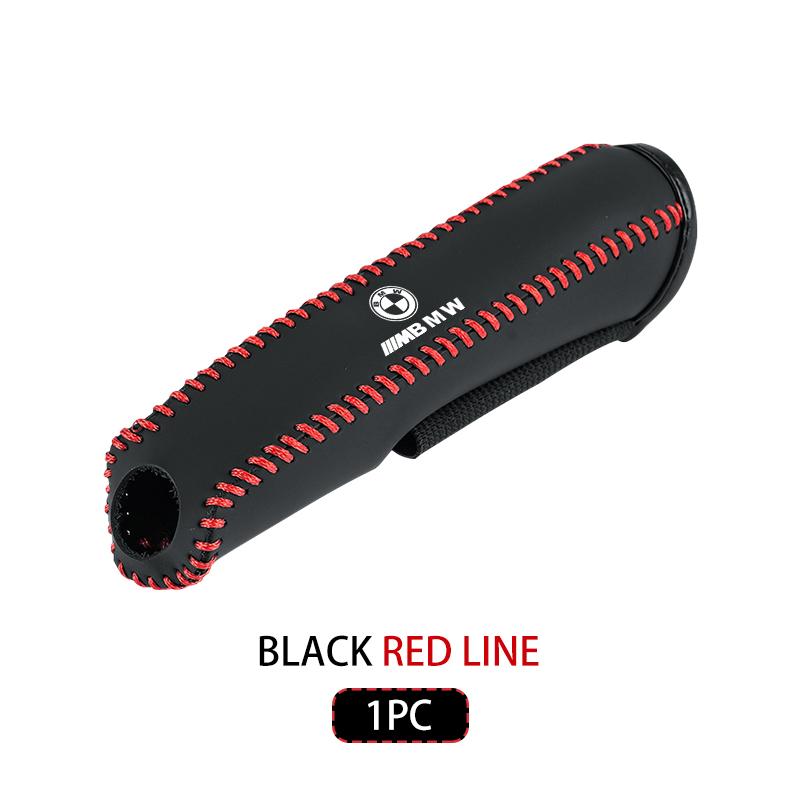 SCKS3 Car Handbrake Cover Hand Sewn Protective Gear Shift Lever Sleeve For BMW M F10 F20 F30 F40 F15 F25 F26 F31 F49 E62 E83 E84