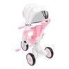 Baby Tricycle with   Parents Push Handle Music Light Folding Canopy Toddler Kids Trike for 18 Month to 5 Years Boys Girls