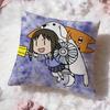 Anime A-Azumanga Daioh Cushion Cover Premium Comfort Reversible Pillow Cove -Two In One Design for Any Room & Car Interior