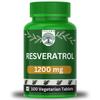 Sylara Trans Resveratrol - 99.9% - 1200 Mg with Grapeseed Extract and Quercetin Tablets/Capsules Supplement Powder
