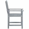 Maison Exclusive - Chaises de jardin lot de 6 Bois d'acacia massif Gris