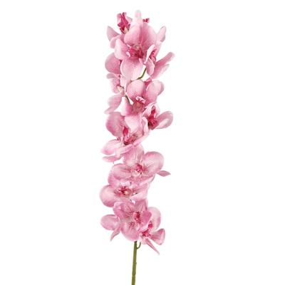 Butterfly Orchid Artificial Vanda Orchid Flower Real Touch Realistic Faux Phalaenopsis Luxury Artificial Simulation Moth Orchid
