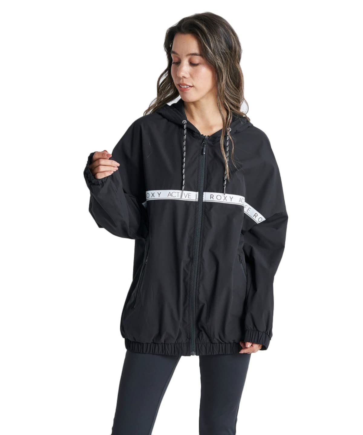 

Roxy LIFE GOES ON JACKET Size S Women s Black, чёрный