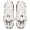 MLB Chunky Wide Low top Skateboard Shoes Unisex White Beige Sneakers 3ASXCCW3N-50CRS