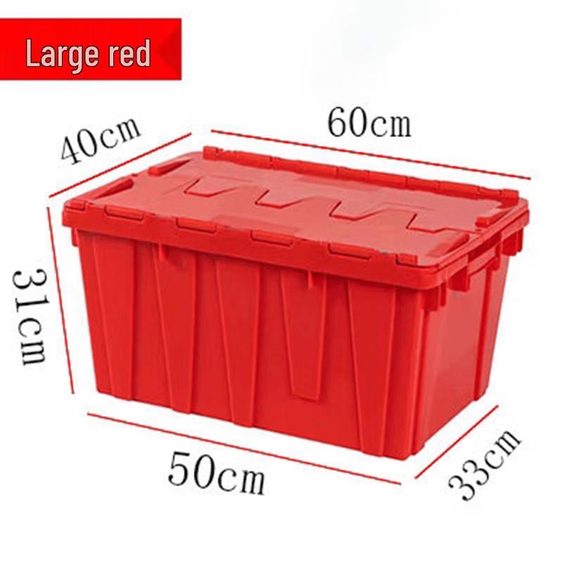 Heavy-Duty Lidded Plastic Storage & Transport Box