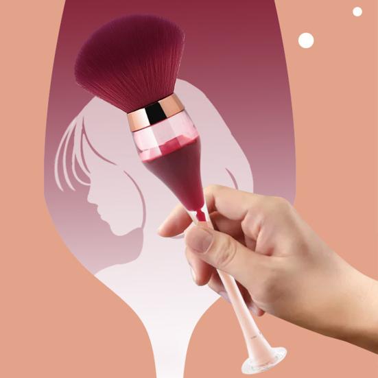 Concealer Brush Comfortable Exquisite Delicate Glass Style Makeup Brush for Girl