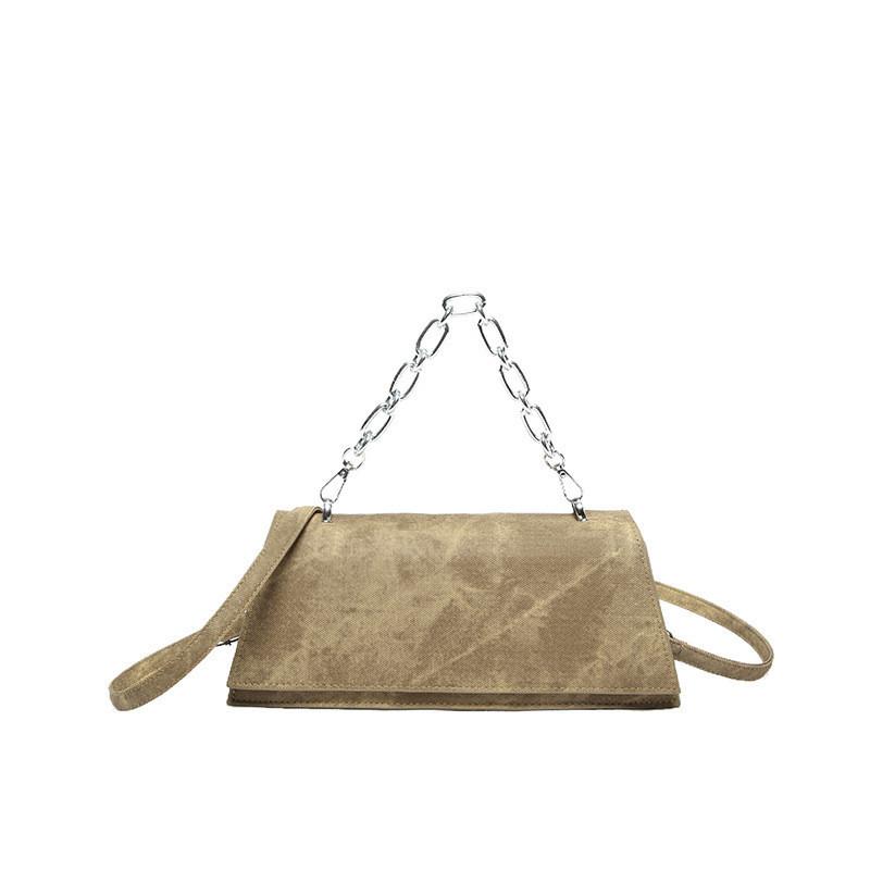 Casual Chic Pu Leather Small Crossbody Bag For Women 2024 Summer New Trendy Korean Style Underarm Bag