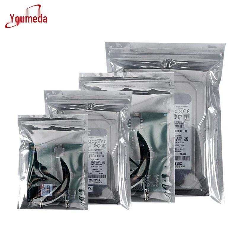 Youmaida Y116 Anti-static Ziplock Shielding Bags (100-pack) 10x15 cm