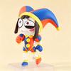The Amazing Digital Circus Pomni Nendoroid Figure Q Version Clown Movable Action Figurine with Replaceable Face PVC Model Desk Decor Collectible Gift
