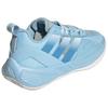 Adidas Xenoburst Všestranné Pohodlné Látkové Tlumící Nárazy Prodyšné Nízké Basketbalové Boty Unisex Tenisky Světle Modré JR4375