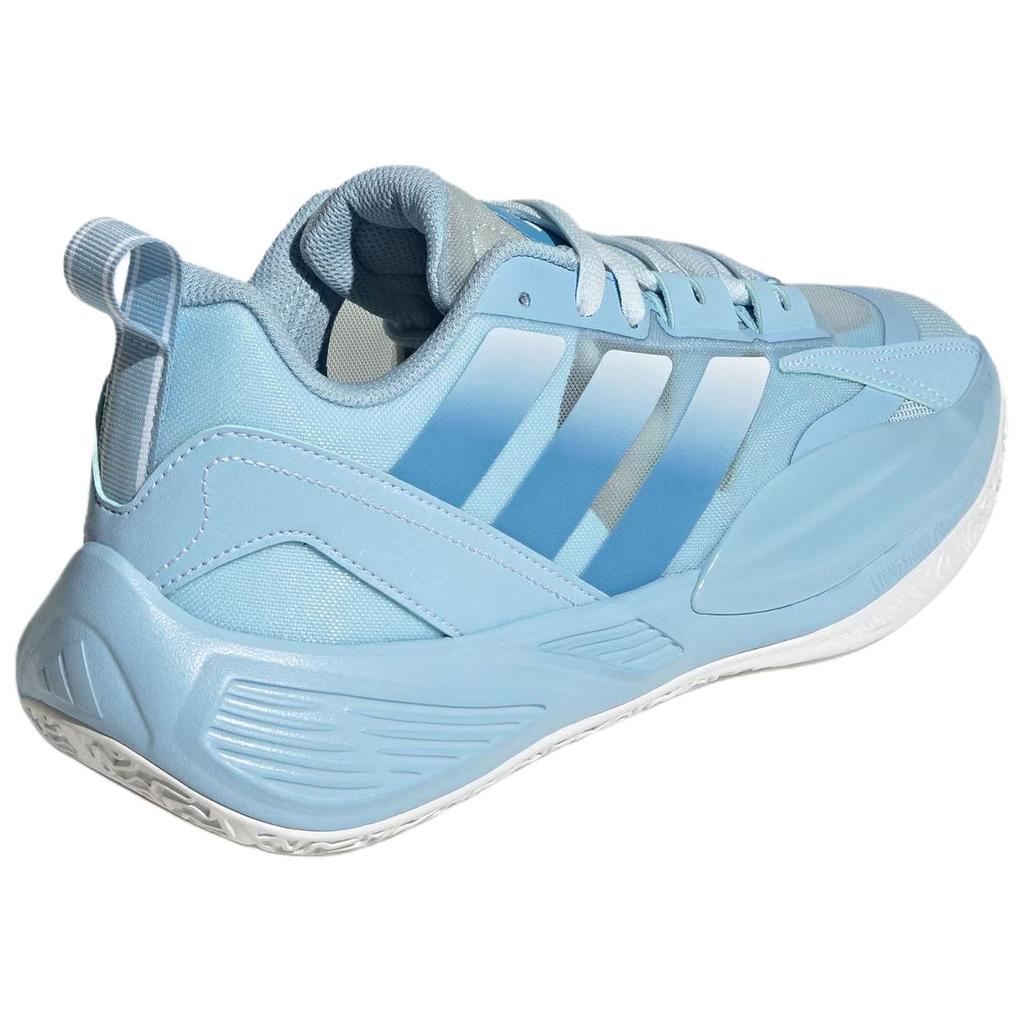Adidas Xenoburst Všestranné Pohodlné Látkové Tlumící Nárazy Prodyšné Nízké Basketbalové Boty Unisex Tenisky Světle Modré JR4375