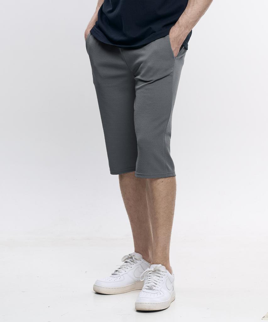 EZBUY Body Temperature Lowering Men'S Ice 3/4 Elastic Waist Pants 6 Colors (Type A)