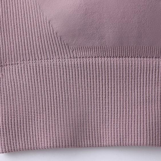 Cross Back Adjustable European and American Sports Hoopless Hygroscopic Yoga Fitness Large Sports Bra