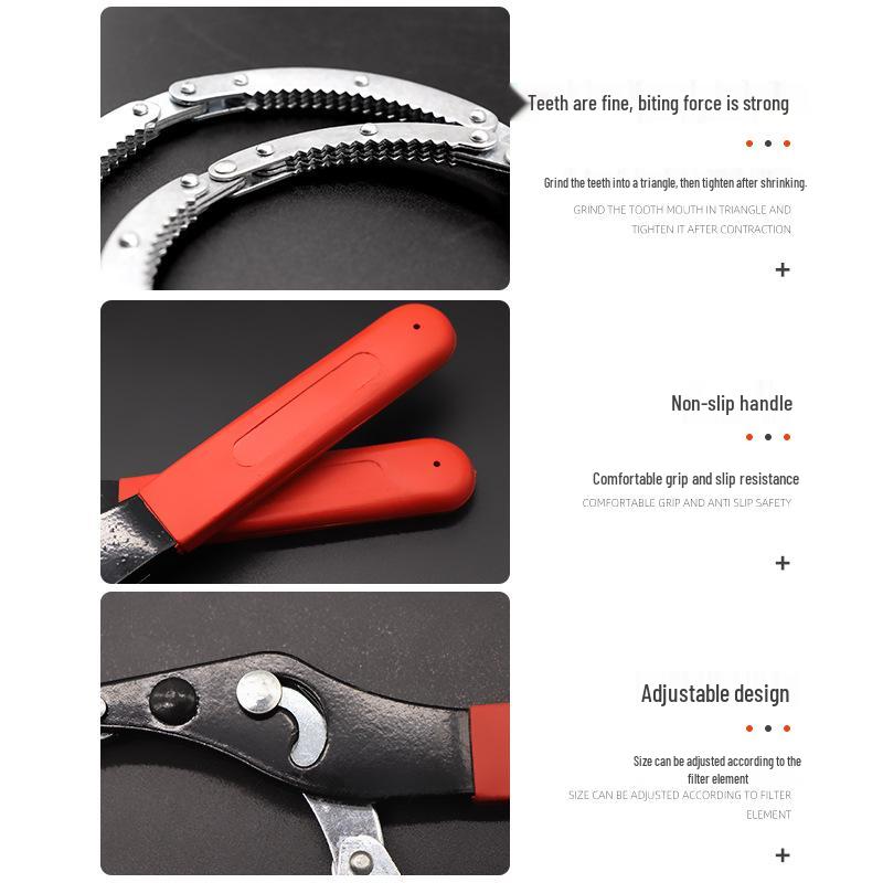 Handcuff Style Oil Filter Wrench