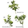 Large Artificial Ilex Chinensis Realistic Fake Plants Pachira Branches  Home Living Room Decor