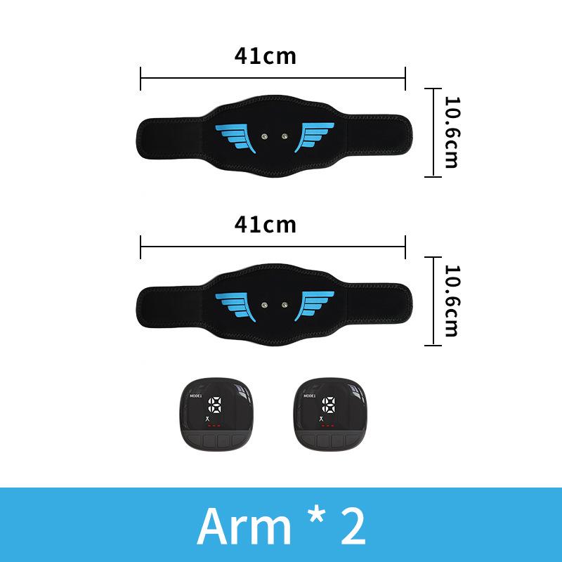 EMS Abdominal Muscle Metal Sheet Belt - Fitness & Fat Burning Exercise Device