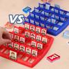 Indovina Chi Sono in un Gioco da Tavolo Indovina Chi è il Personaggio Cartoncino Allenamento Logico Interazione Genitore-Figlio Intellettuale