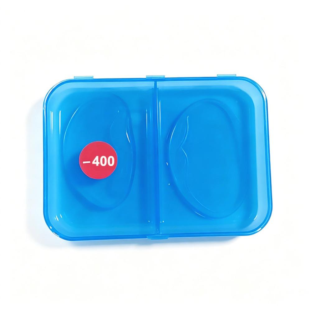 1Pair Adhesive Stick-On Myopic Lenses Portable Adhesive Eyewear Lenses For Swimming Goggles