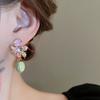 Ear Jewelry Bohemian Earrings Women Pearl Pendant Sweet Drop Earrings Flower Stud Earrings  Party