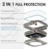 Change To Ultra Glass Screen Protector + Case for Apple Watch 11 10 9 8 7 45mm 41mm 44mm 40mm IWatch S10 42mm 46mm PC Hard Cover