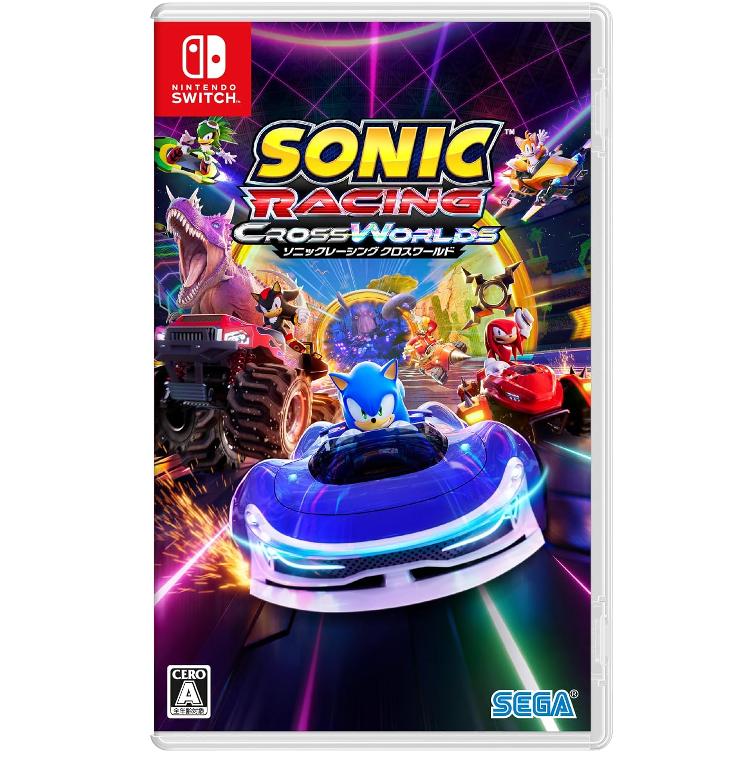 NINTENDO SWITCH SONIC RACING - Cross the Worlds Japan NEW