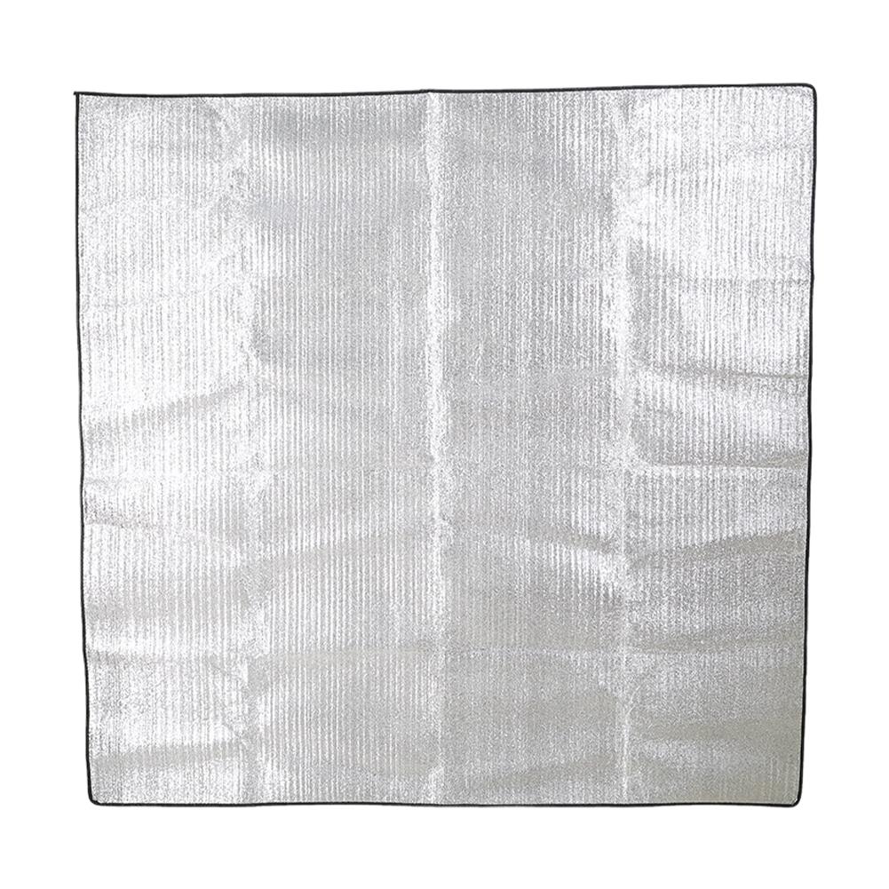200X200CM Double Sided Aluminum Foil Mat Waterproof Moisture Proof Beach Camping Pad Outdoor Portable Camping Gear