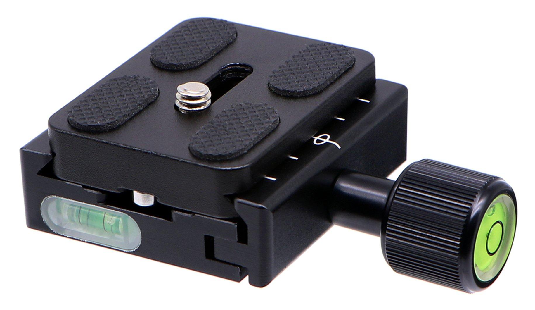 

INPON 50mm Quick Release Clamp 50mm Quick Release Plate Compatible with Ball and More + Set, Arca-Swiss Compatible, Tripods, Heads,