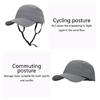 Outdoor Adventures Sun Visors Adjustable Chin Strap Design Baseball Hat For Cycling Hiking Unisex