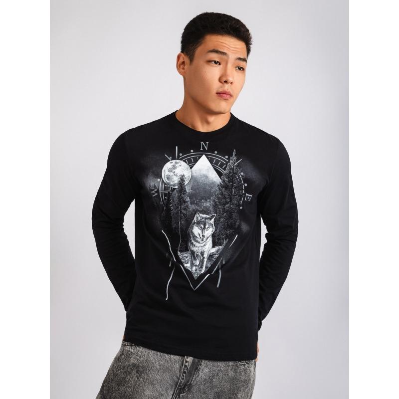 Men T Shirt Long Sleeve Autmn Winter