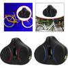 Bike Seat Soft Wide Cycling Cushion Pad Shock Absorbing Mountain Bike Exercise Bike Breathable PU for Men Women Bicycle Saddle