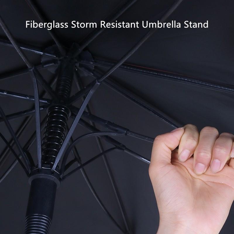 Golf 8 Bone Enlarged Long Handle Straight Pole Sunny and Rainy Dual-purpose Umbrella Customized LOGO Car Business Gift Umbrella