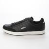 Mobus Men's Leather Sneakers, Genuine Leather, Sports, Casual, Walking Shoes with Built-in Functional Insole, Current Model VICTOR (Black, Size 25.5 c