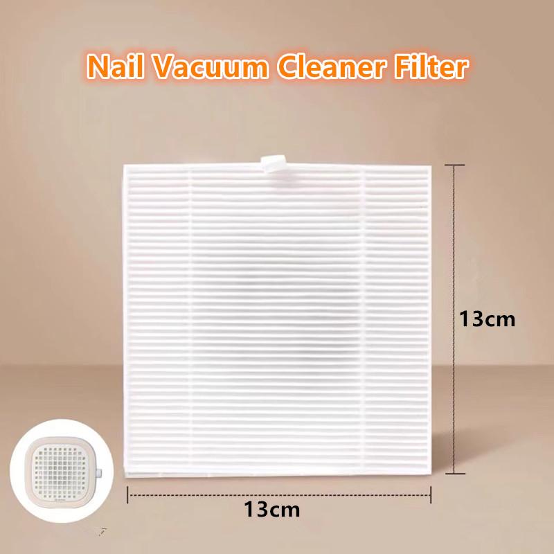 Nail Dust Collector Replacement Filter Nail Vacuum Cleaner Filter Manicure Screen Plate Brushless Nail Dust Extractor Filter
