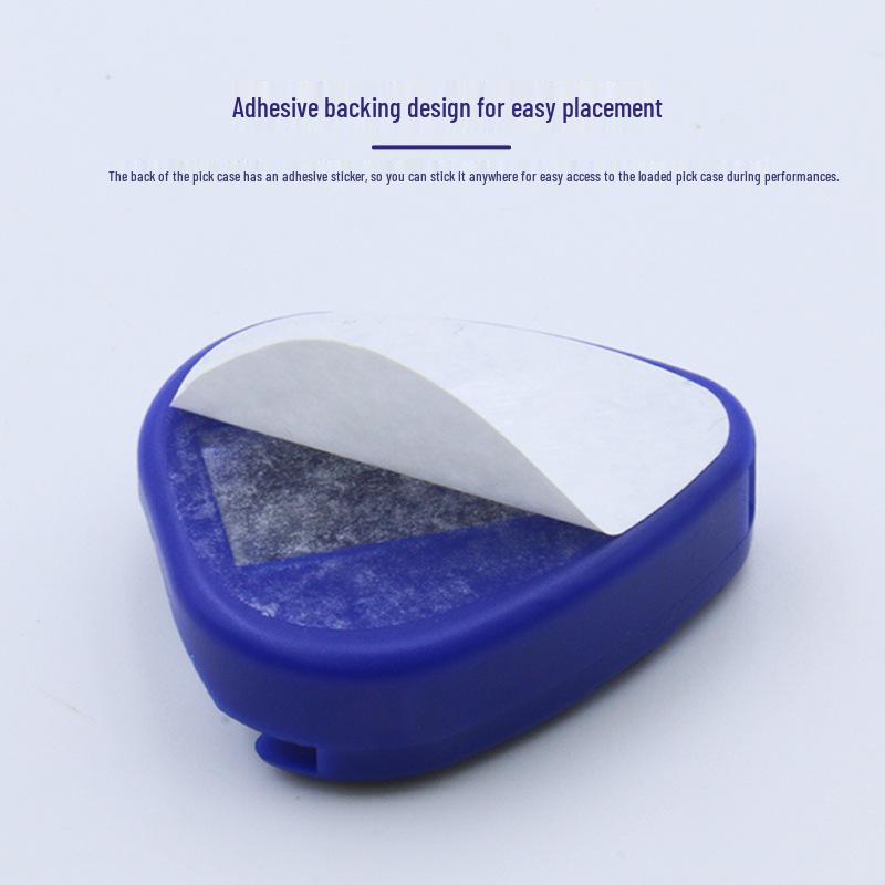 Heart-Shaped Adhesive Guitar Pick Holder