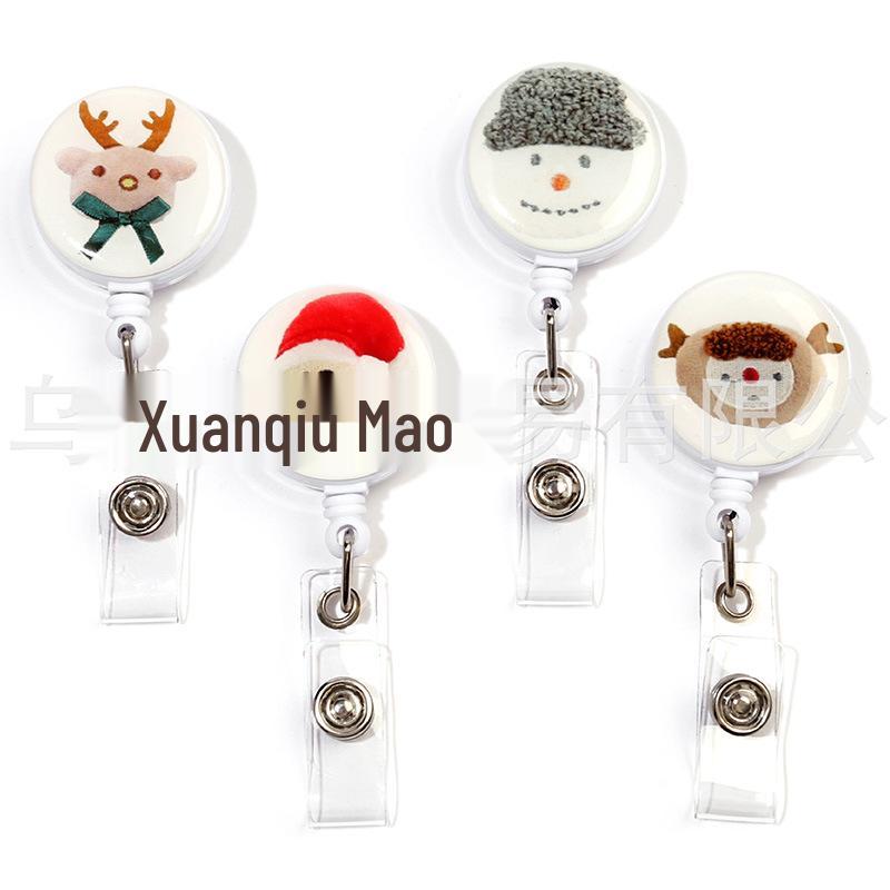 

Christmas Santa Pull-Out Rainbow Tree Gift Badge 3 units