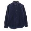 BLACK COMME Des GARCONS 2011 Made In Japan Dot Pattern Long Sleeve Shirt Men's Used