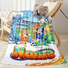 Christmas Friends Celebration Customize Your Name Blanket Multi-purpose Customizable Blanket Warmthful Decor Great for Nap Living Room Office Couch