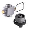 Gas Saver Plus mit Butan-Adapter, Gasadapter für Camping, Rucksackreisen, Wandern