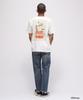 AVIREX Collection FANTASIA MICKEY MOUSE FILM POSTER Size T-SHIRT, Men's, L, 033, Off-White, 783-5234020