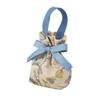 Drawstring Wedding Candy Bag Bowknot Chinese Style Handbag Portable New Year Gifts Bag  Party