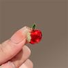 1Pc Japanese and Korean Creative Apple Brooch Pin Fashion Versatile Jewelry Accessories Clothing Bag Decoration Party Gift 2026