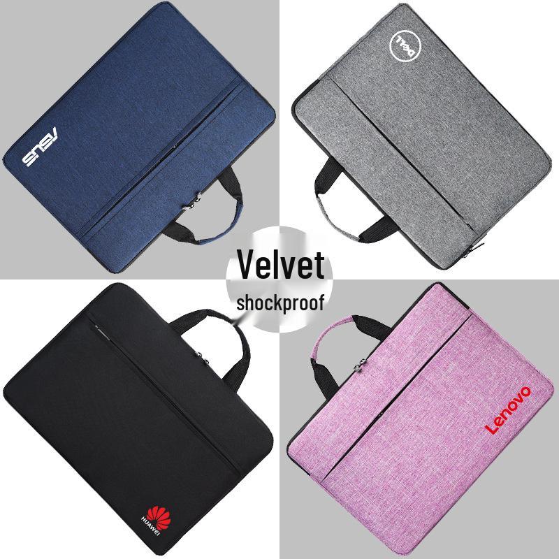 Lightweight Laptop Bag - Handheld & Shoulder for 13", 14", 15.6" Ultrabooks