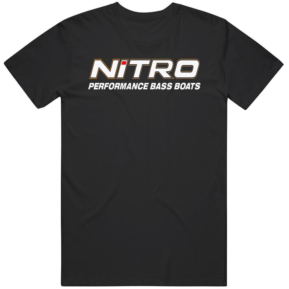 Nitro Bass Boats Performance Pro Fishing Logo Mens Vintage T Shirt