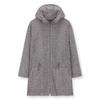 FURINA Italy Linen Blend Techno Jersey Hooded Zip Jacket