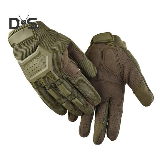 1 para rękawic taktycznych Touch Scree odpornych na zużycie, wiatroszczelnych, zimowych, ciepłych, sportowych na świeżym powietrzu, z pełnymi palcami