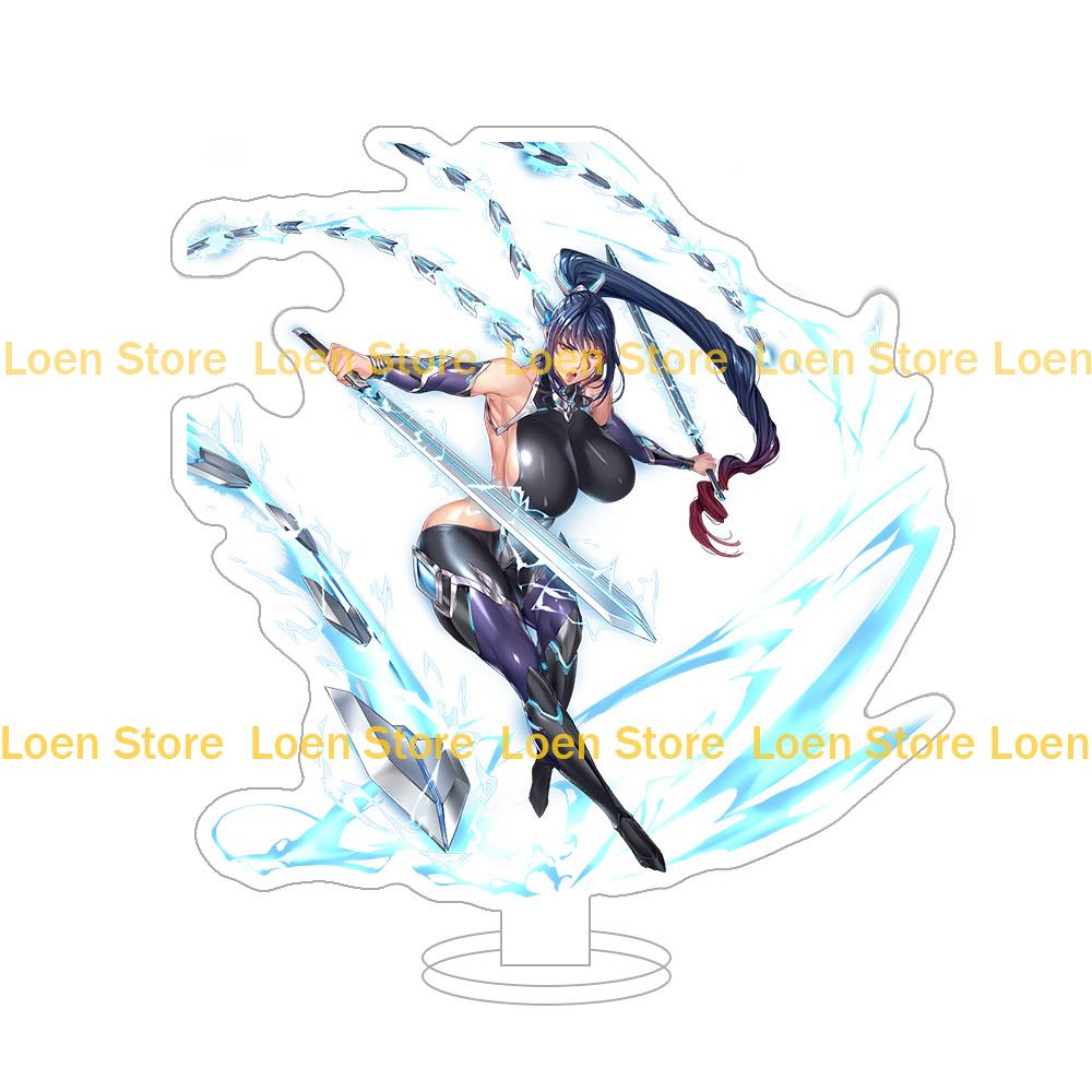Taimanin Fuuma Tokiko Kousaka Shizuru Felicia Kamimura Maika Uehara Rin Kannazuki Sora Anime Figure Acrylic stand desk ornament