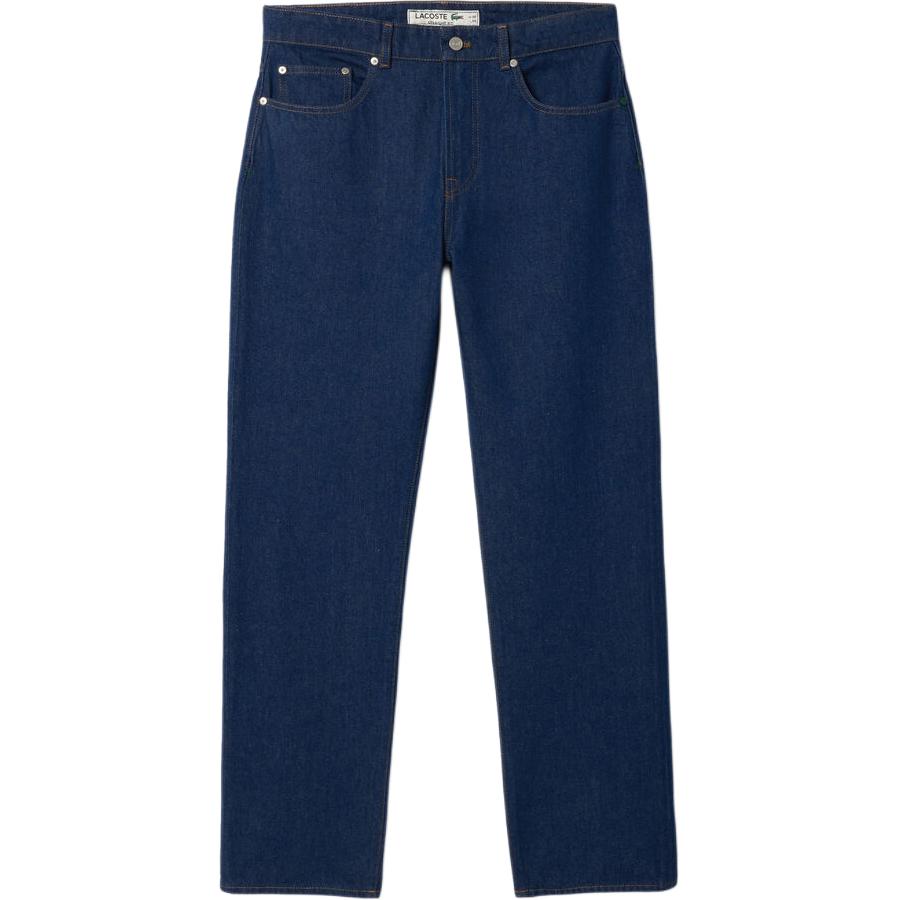LACOSTE Jeans Men`s Blue Moderate Straight
